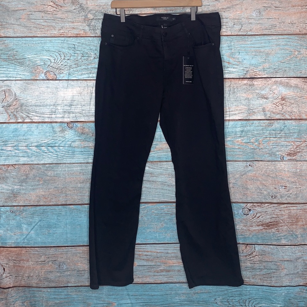 Torrid Black Jeans Slim Boot Size 20 R NWT